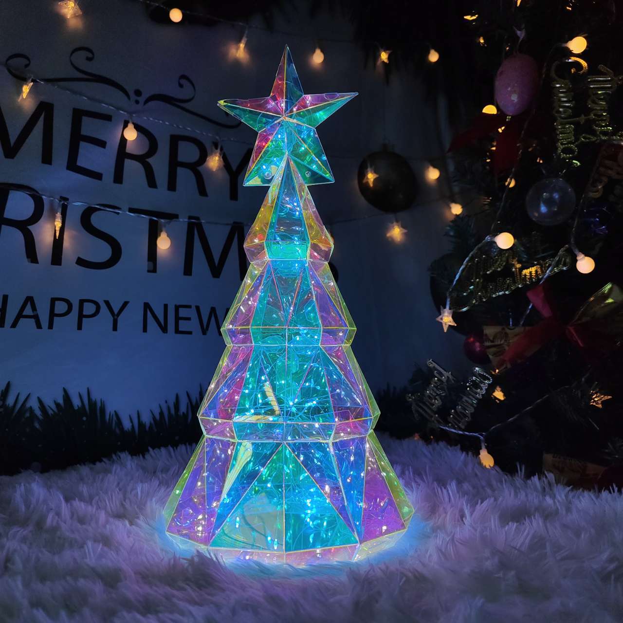 Mini LED Christmas Tree Decor