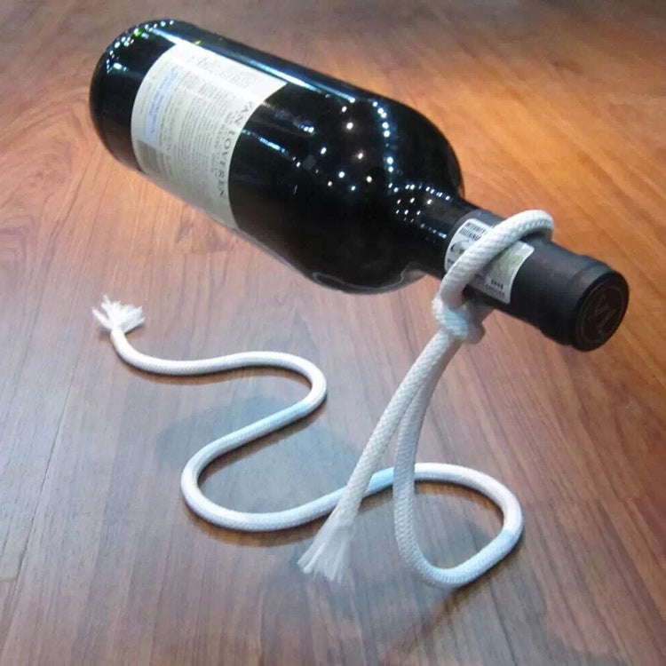 Floating Rope Wine Holder