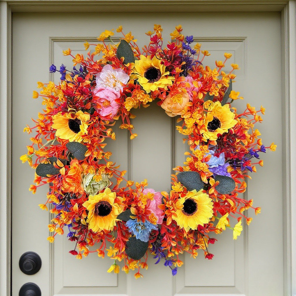 Farmhouse Holiday Decorative Wreath