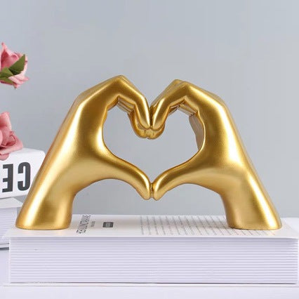 Modern Minimalist Heart Sculpture
