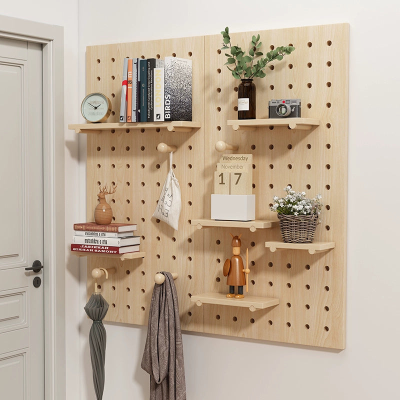 Wall-Mounted Organizer & Display Shelf