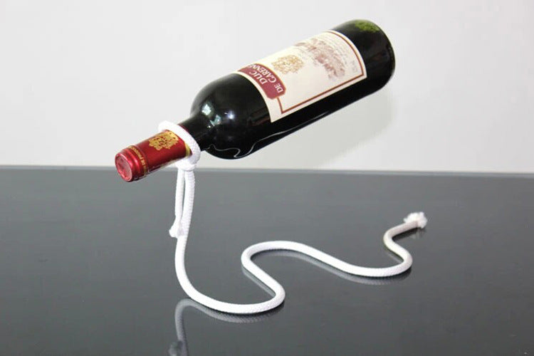 Floating Rope Wine Holder