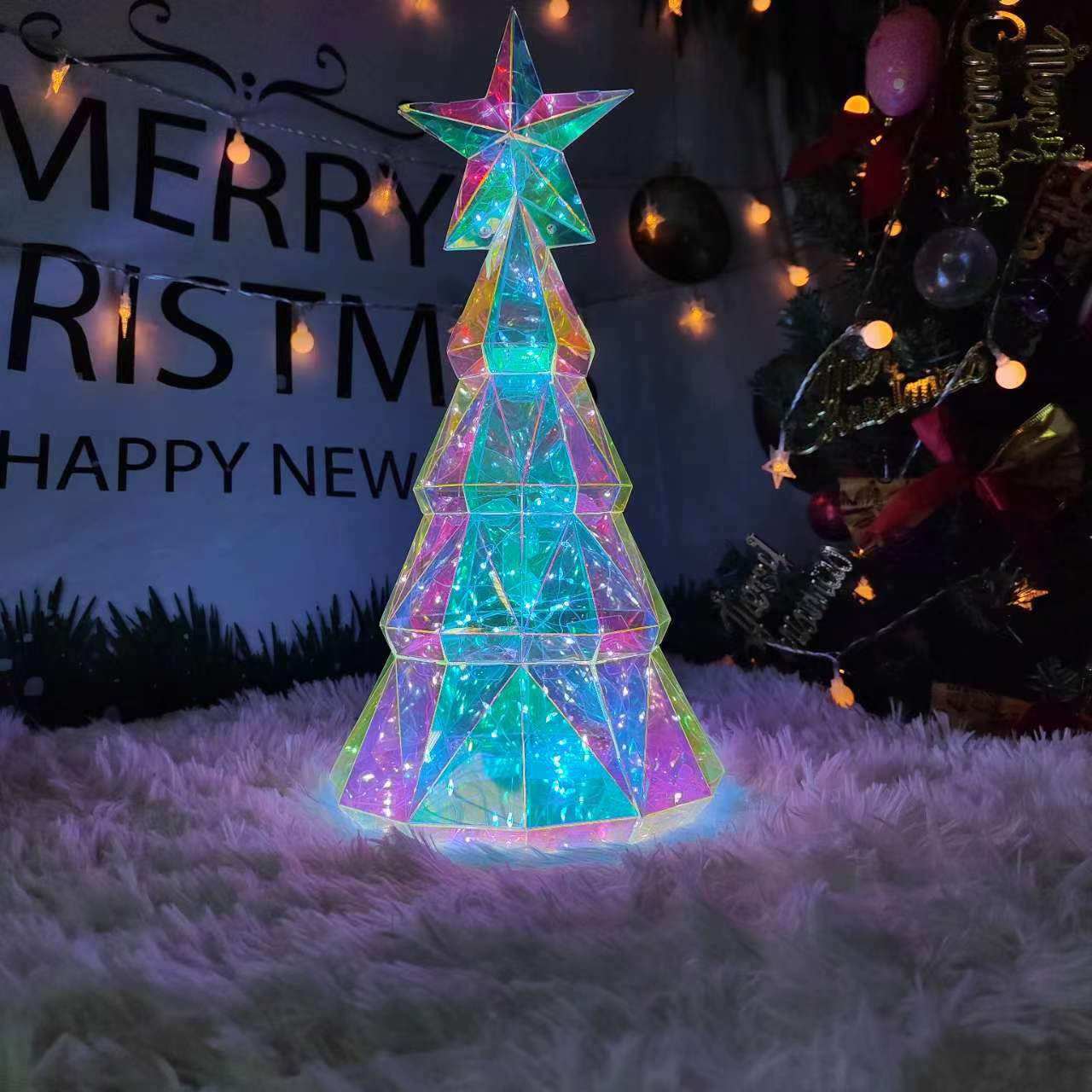 Mini LED Christmas Tree Decor