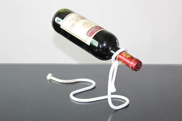 Floating Rope Wine Holder
