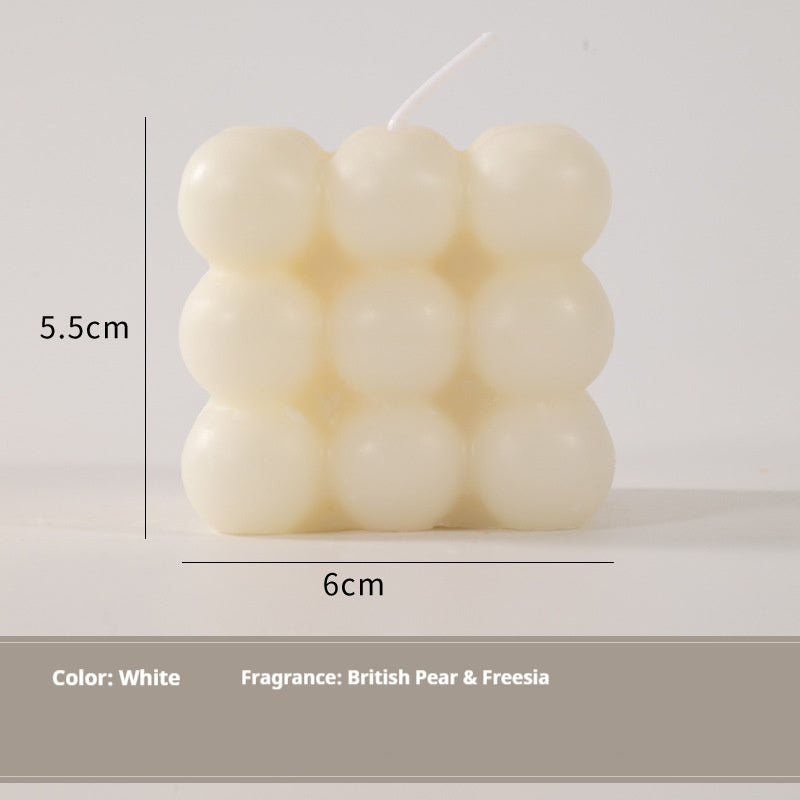 Bubble Cube Scented Candle