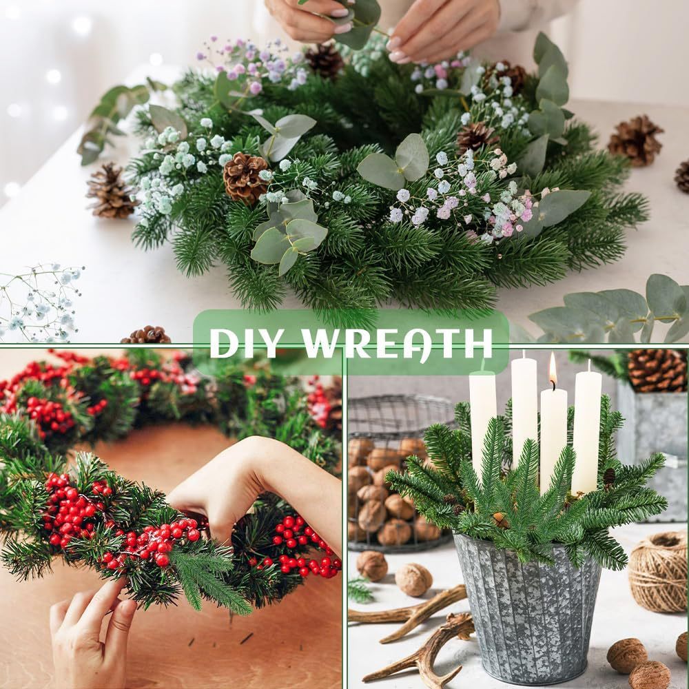 Real Touch Christmas Green Garland