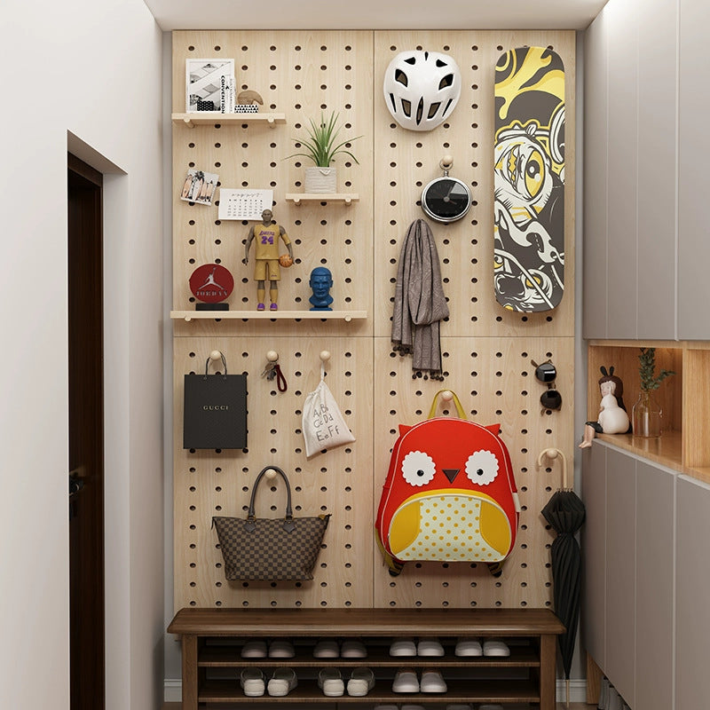 Wall-Mounted Organizer & Display Shelf