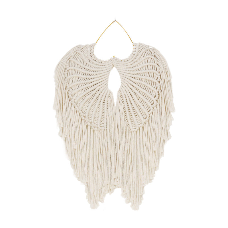 Handwoven Angel Wings Wall Hanging