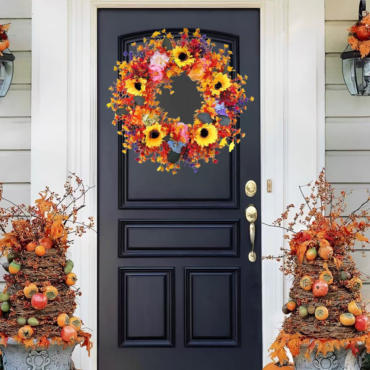Farmhouse Holiday Decorative Wreath