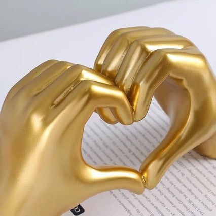 Modern Minimalist Heart Sculpture