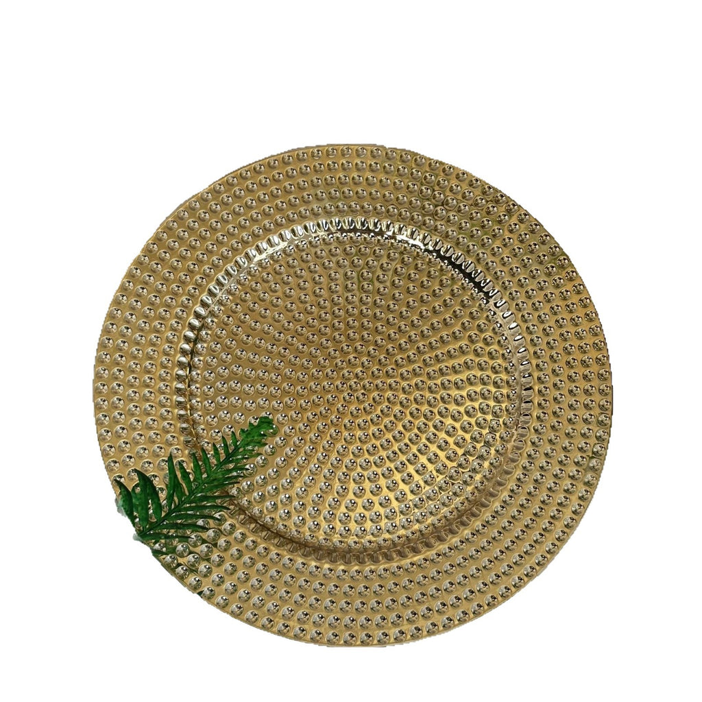 Classic Bead Round Plate