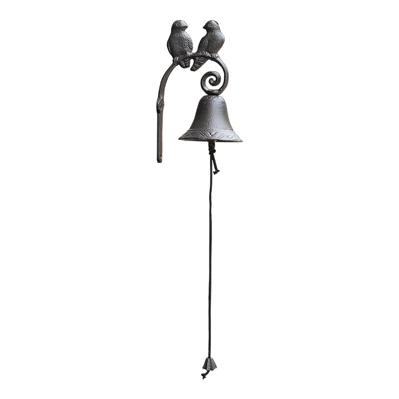 Handcrafted Cast Iron Bird Bell