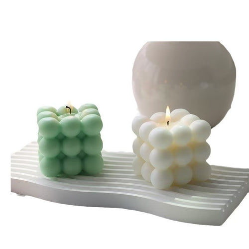 Bubble Cube Scented Candle