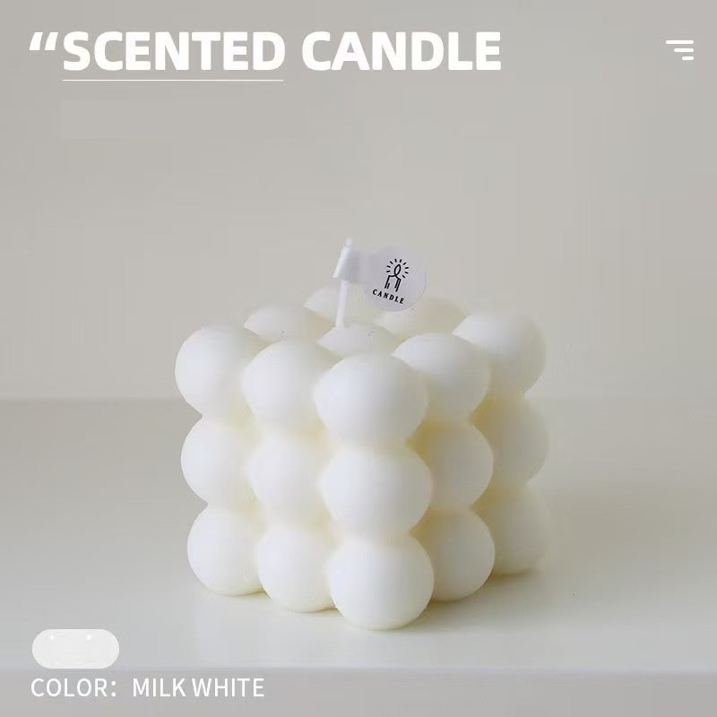 Bubble Cube Scented Candle