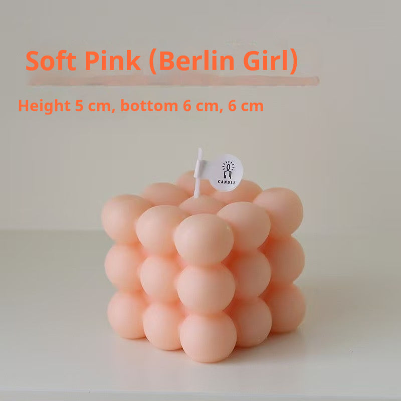 Bubble Cube Scented Candle