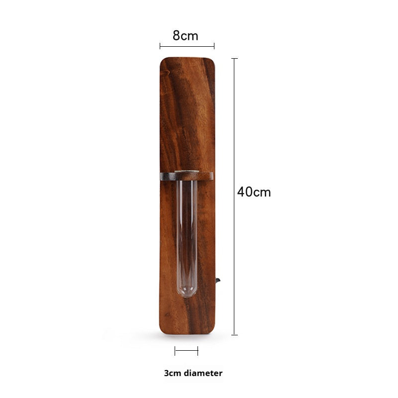 Walnut Wooden Tabletop Planter