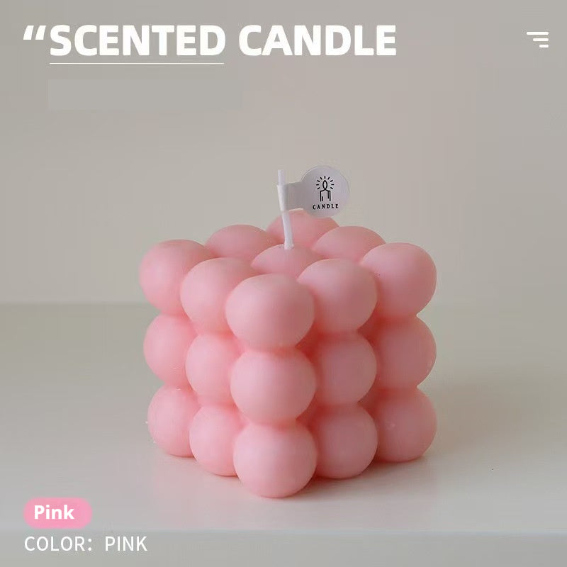 Bubble Cube Scented Candle