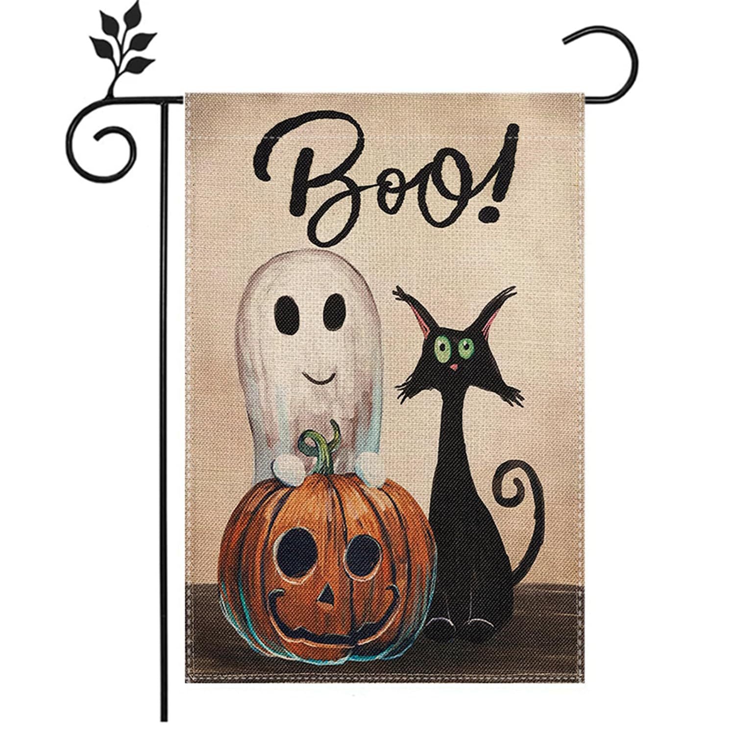 Double Sided Ghost Garden Flag