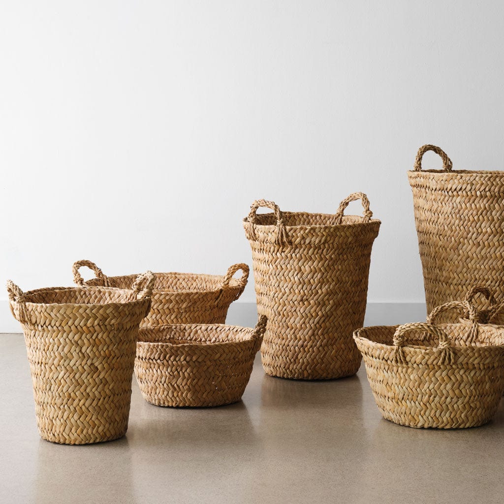 Totora Floor Basket